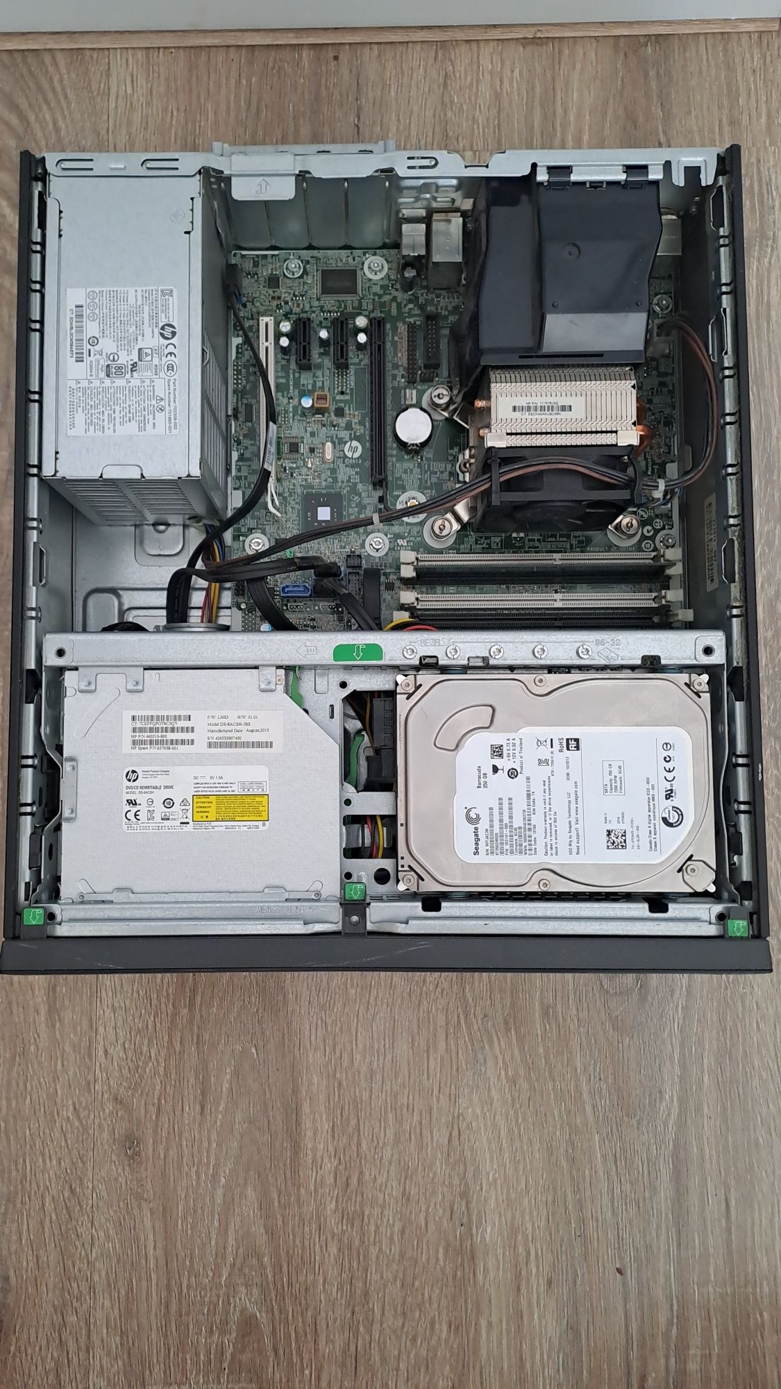 i5 4570 ГАРАНЦИЯ HP EliteDesk SSF 4k video play 4G ram 250 hdd