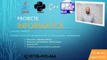 Consiliere/realizare PROIECTE INFORMATICĂ facultate Python/JAVA/C++