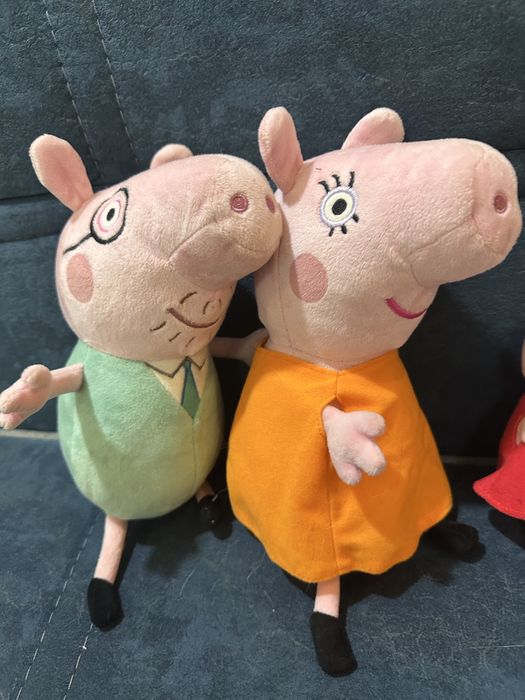 Мягкие игрушки семья Свинка Пеппа