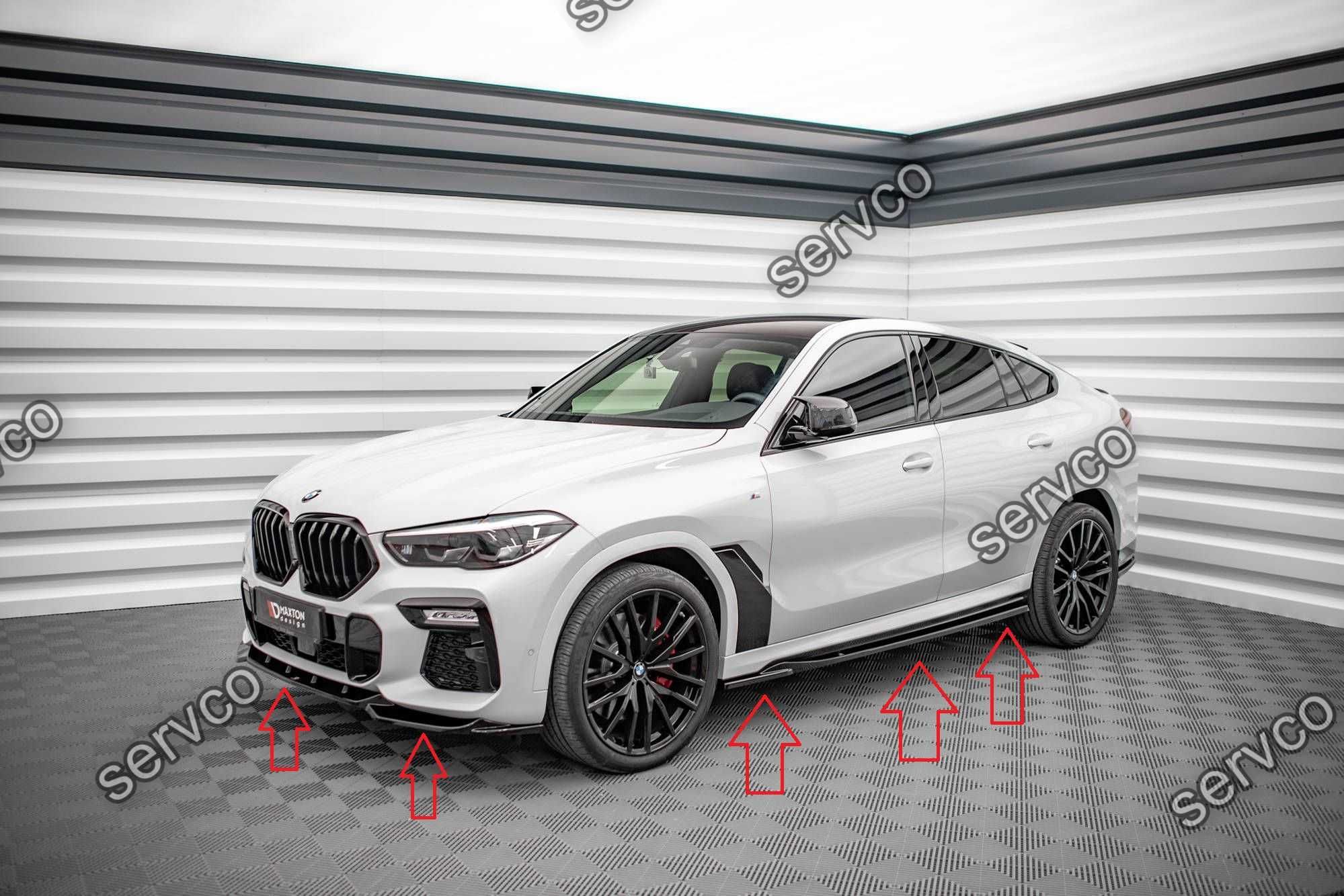 Pachet Body kit tuning Bmw X6 M-Pack G06 2019- v1 - Maxton Design