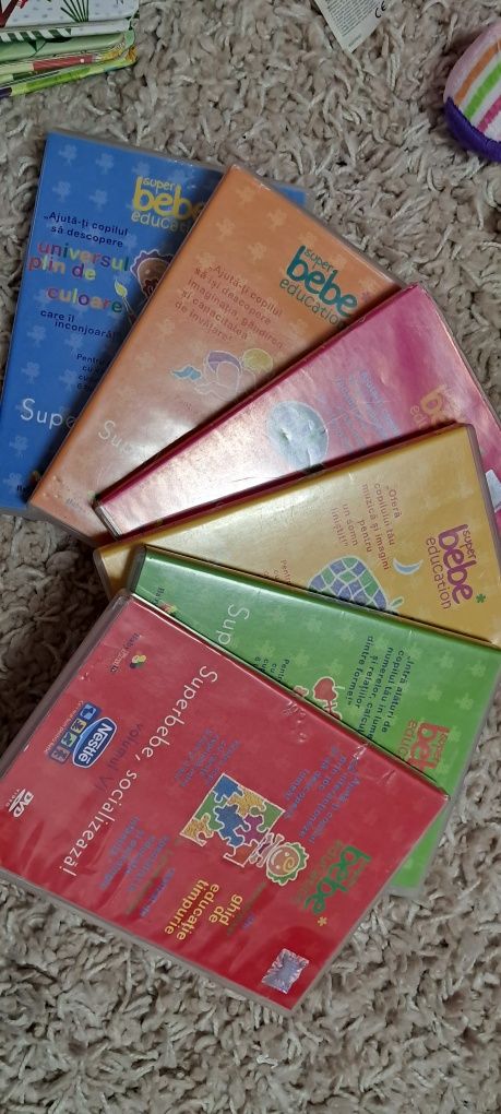 Lot Superbebe 6 DVD educație parentala