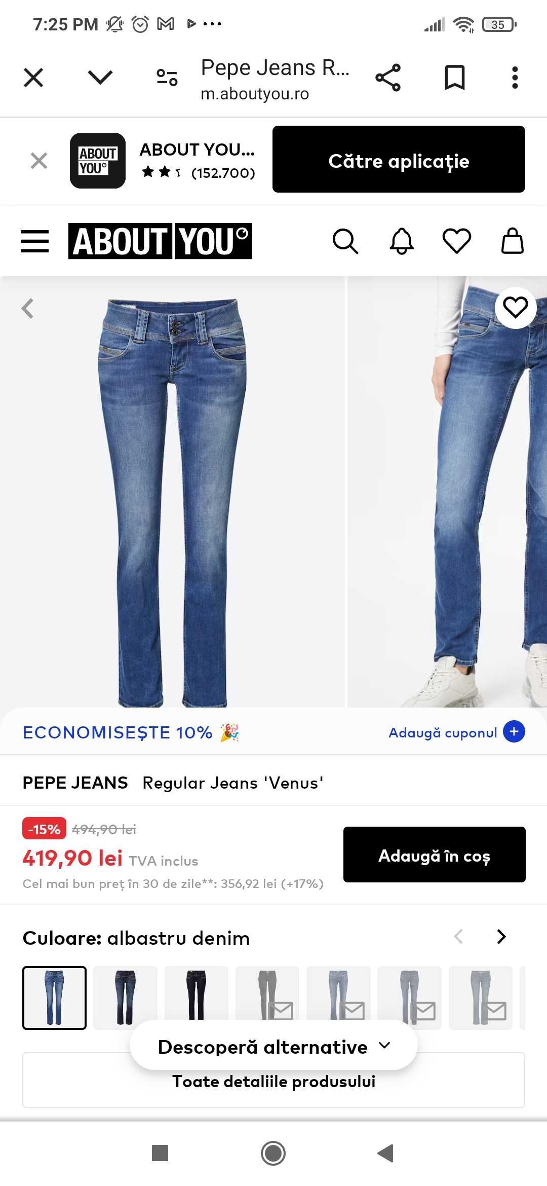 Blugi Pepe Jeans Venus