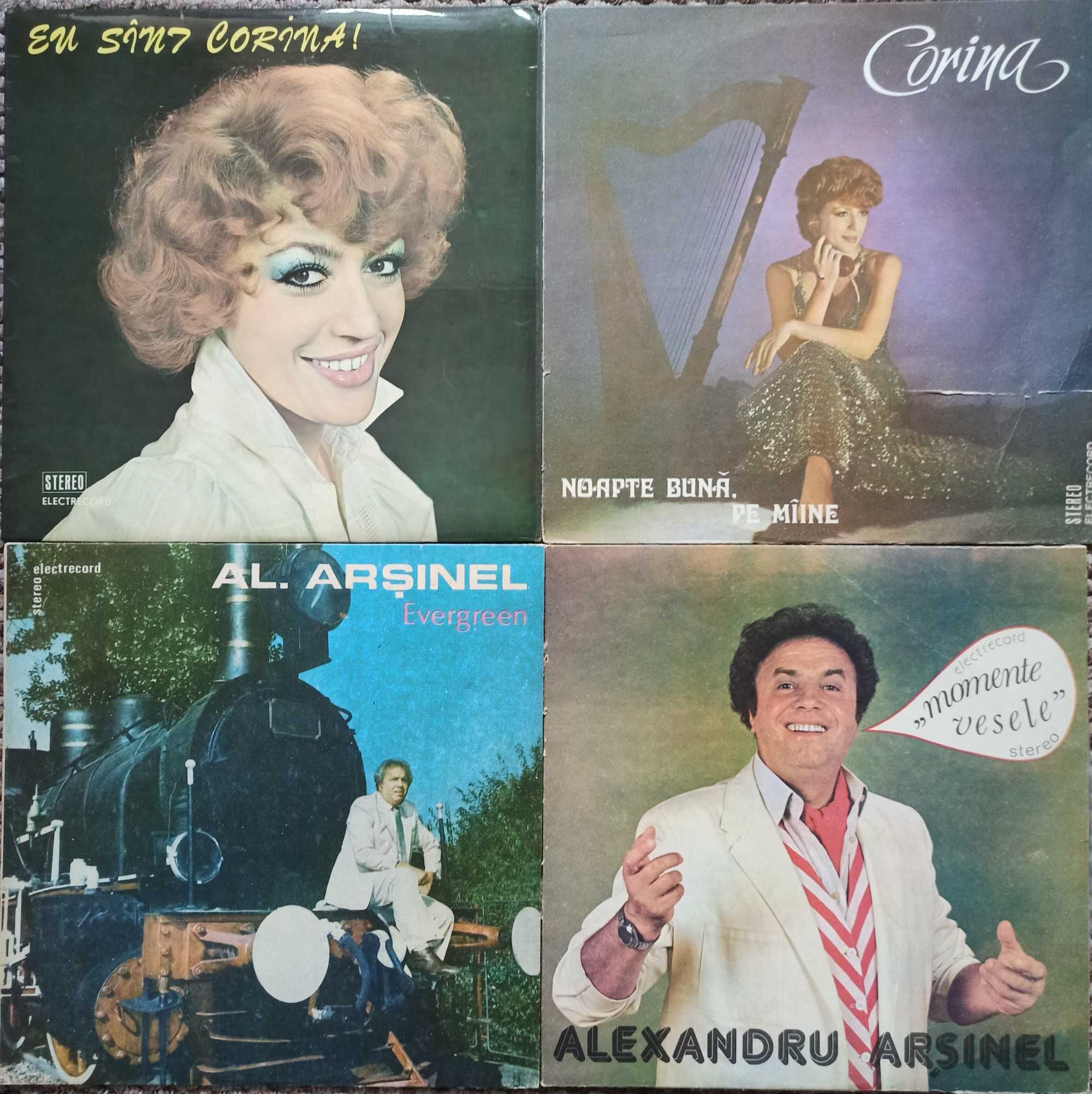 VINIL, muzică ușoară românească, FOLK, șlagăre, interbelică