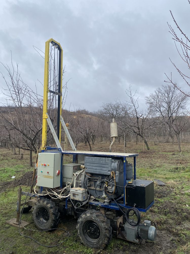 FORAJE PUTURI APĂ 40-100m / Denisipări / pompe de caldură