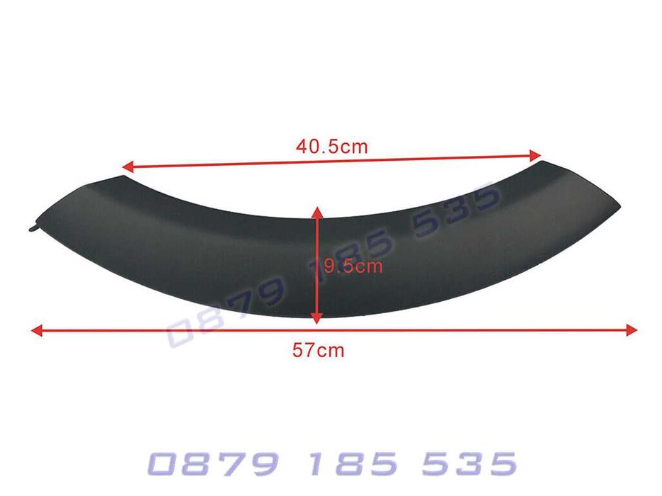 Вежди калници MINI R50 R52 R53 пластмаси тунинг лайсни кантове Мини