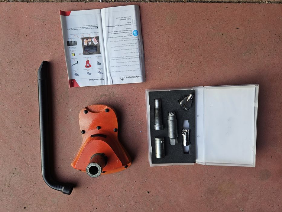 Antifurt blocator roata rulota al-ko