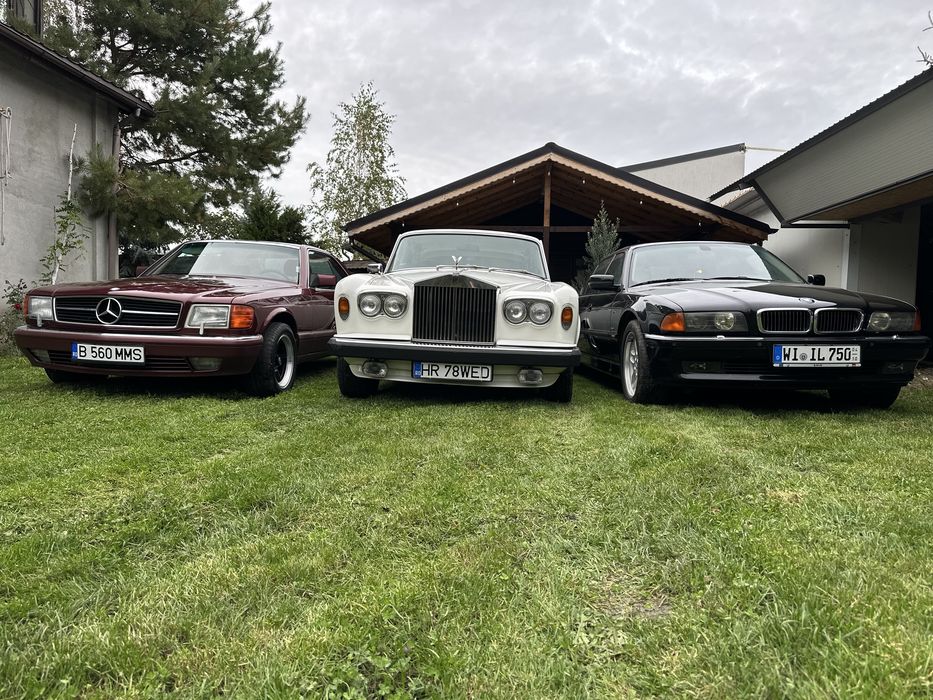 Bmw 750 IL varianta long f rara, vehicul istoric din 01.2026