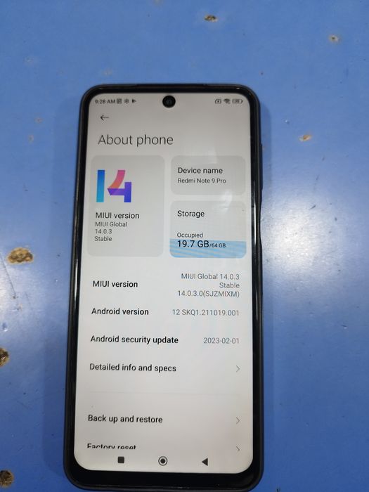 Redmi Not 9 pro sotiladi