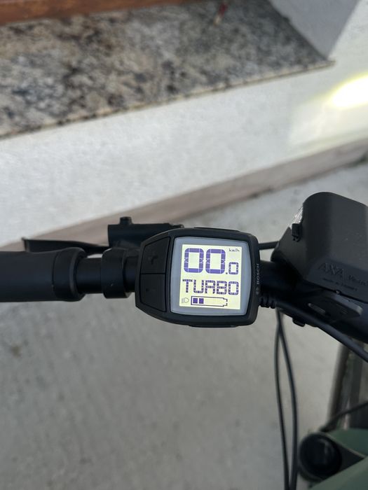 Bicicleta electrica Cube motor Bosch 9 viteze frane disc suspensie