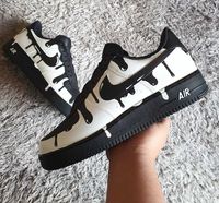 Custom Adidasi Nike Air Force 1 Drip 38 39 40 41 42 43 44