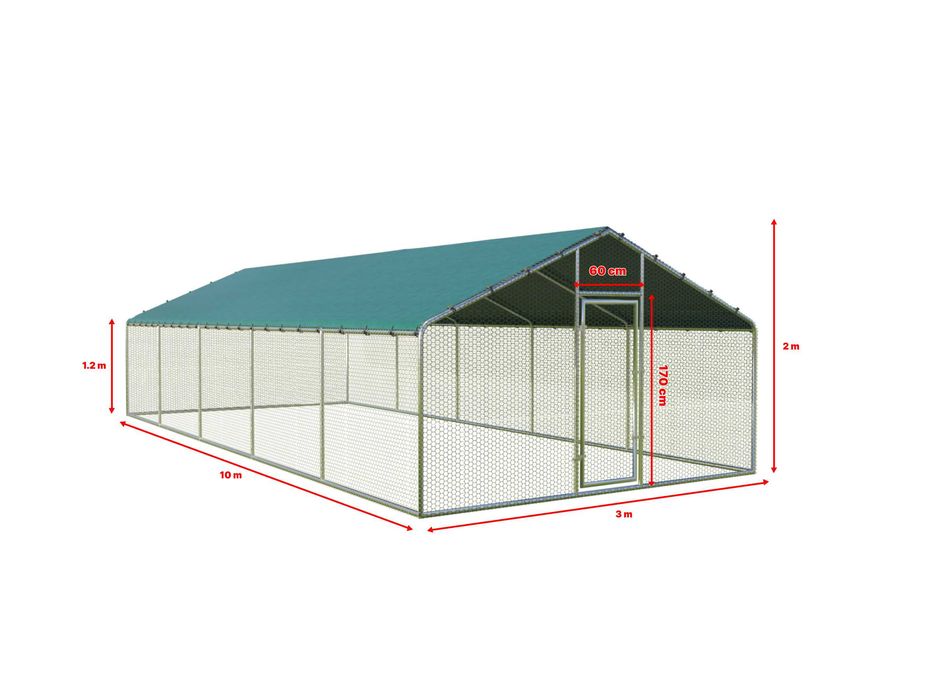 3x10 m Cotet TARC pt pasari gaini rate cu plasa, CORTURI24.ro