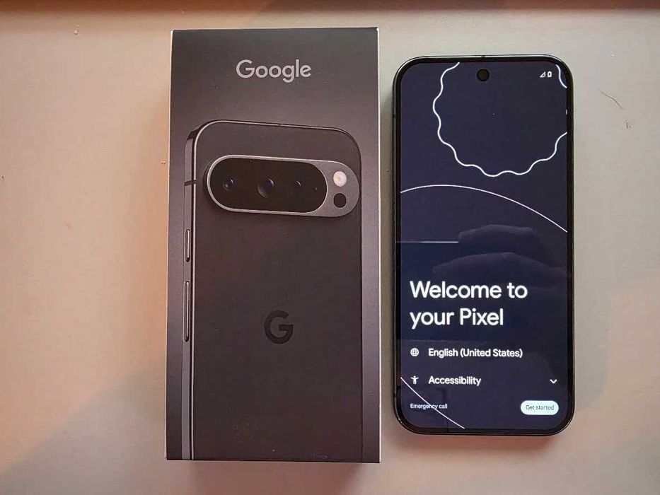 Google Pixel 9 Pro 256 ГБ (черный/Obsidian)