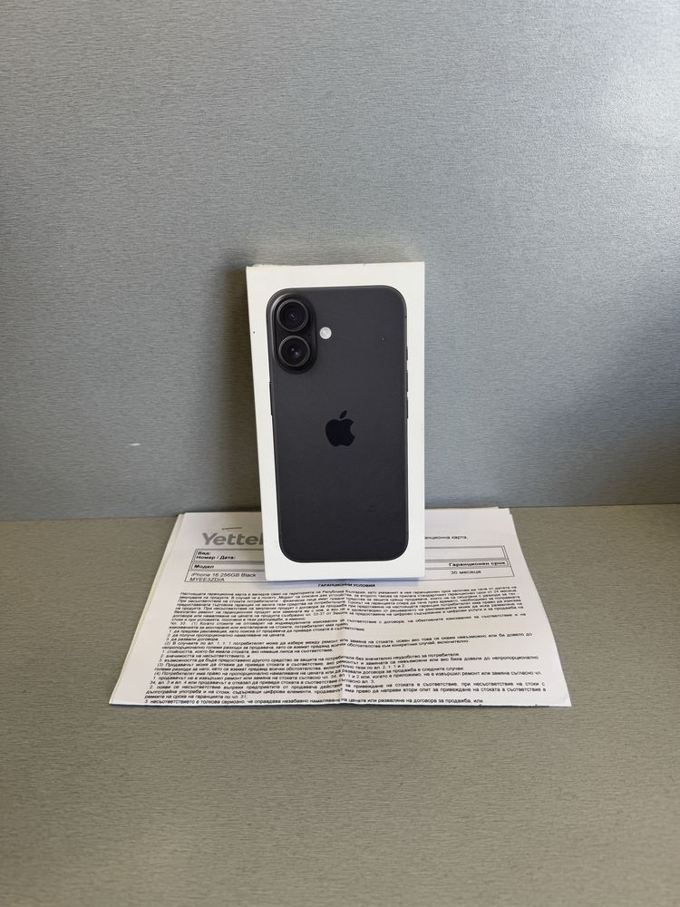 Продавам чисто нов iPhone 16 256 GB