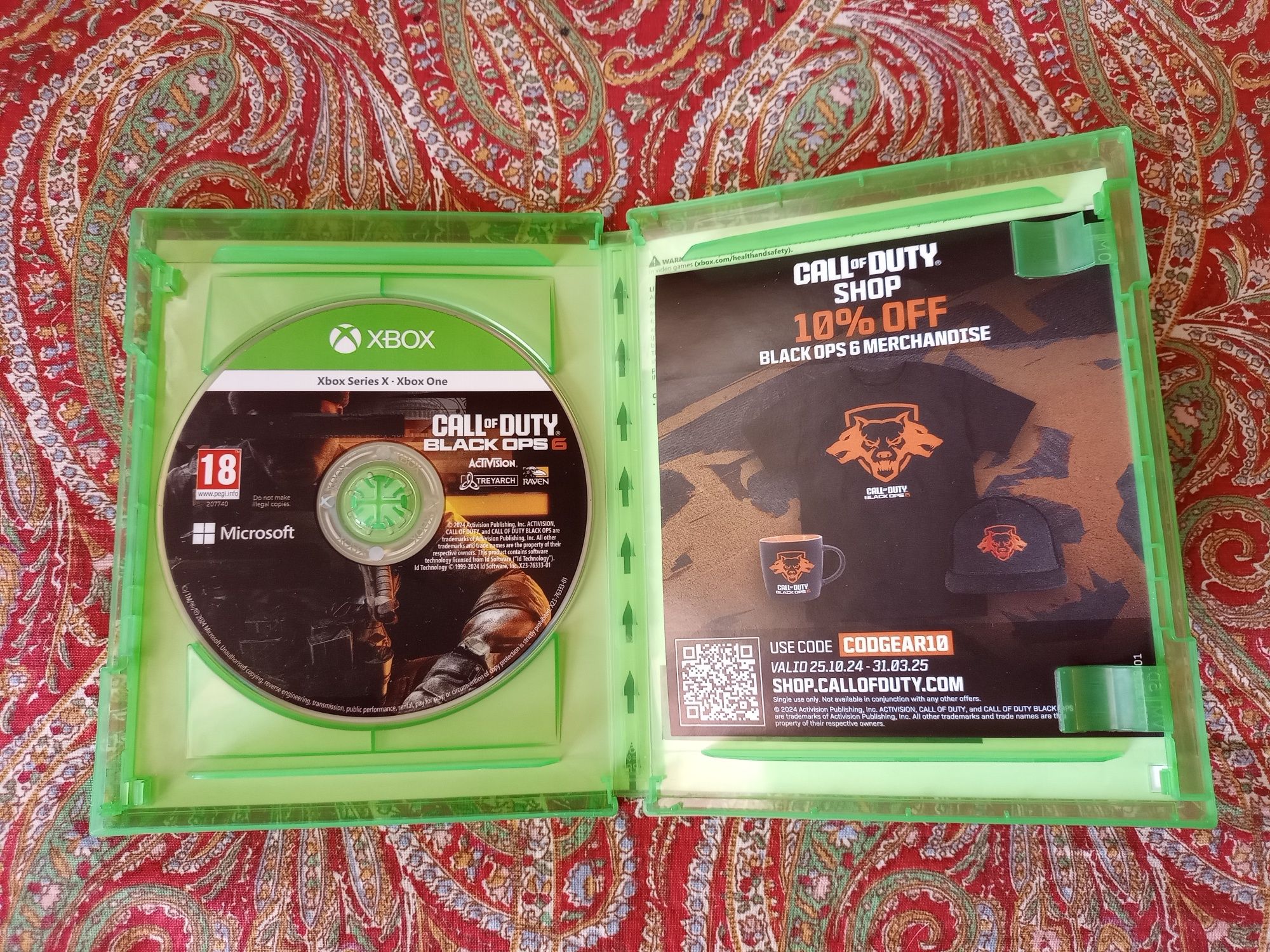 Call of Duty:Black Ops 6 Xbox One/Series X
