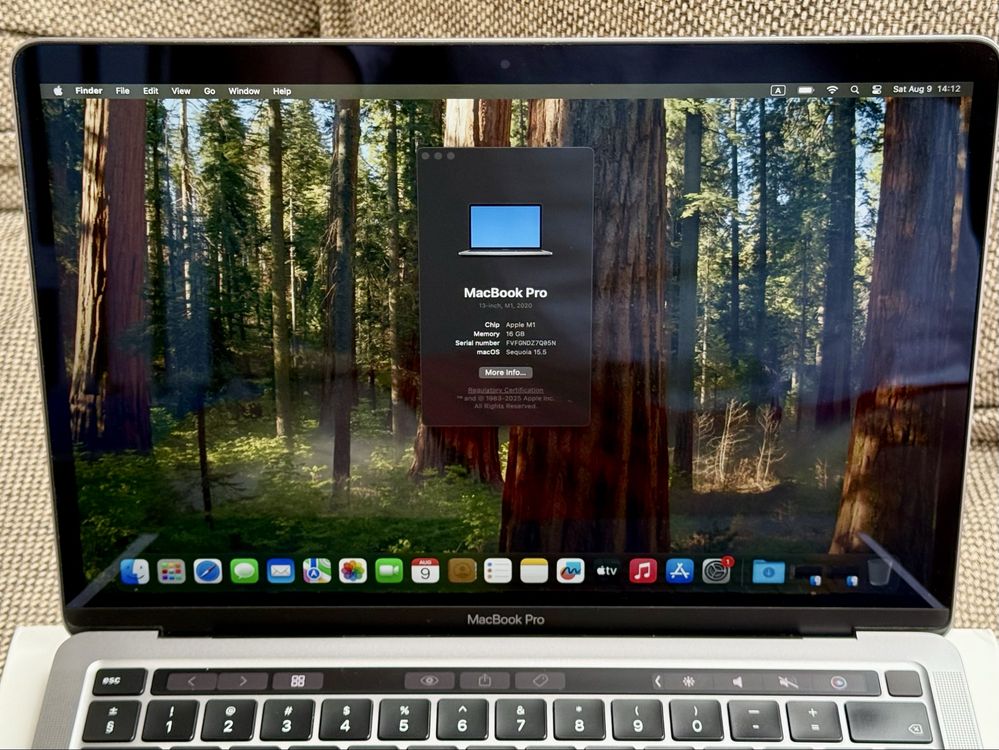 MacBook Pro 13’ M1 2020 Touchbar