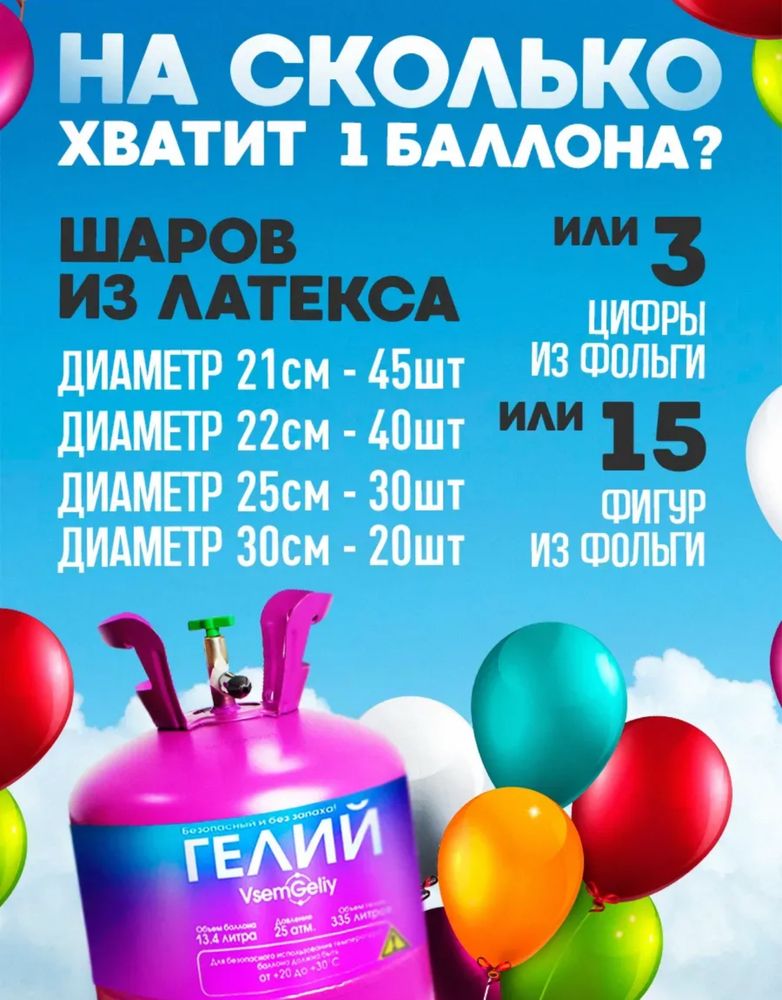 Баллон для гелия