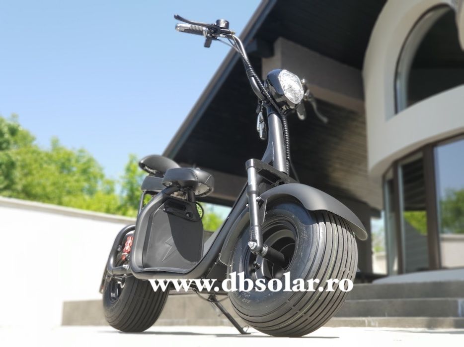 SCOOTER ELECTRIC Trotineta 12Ah 40Km Autonomie Scuter Harley SIGILAT‼️