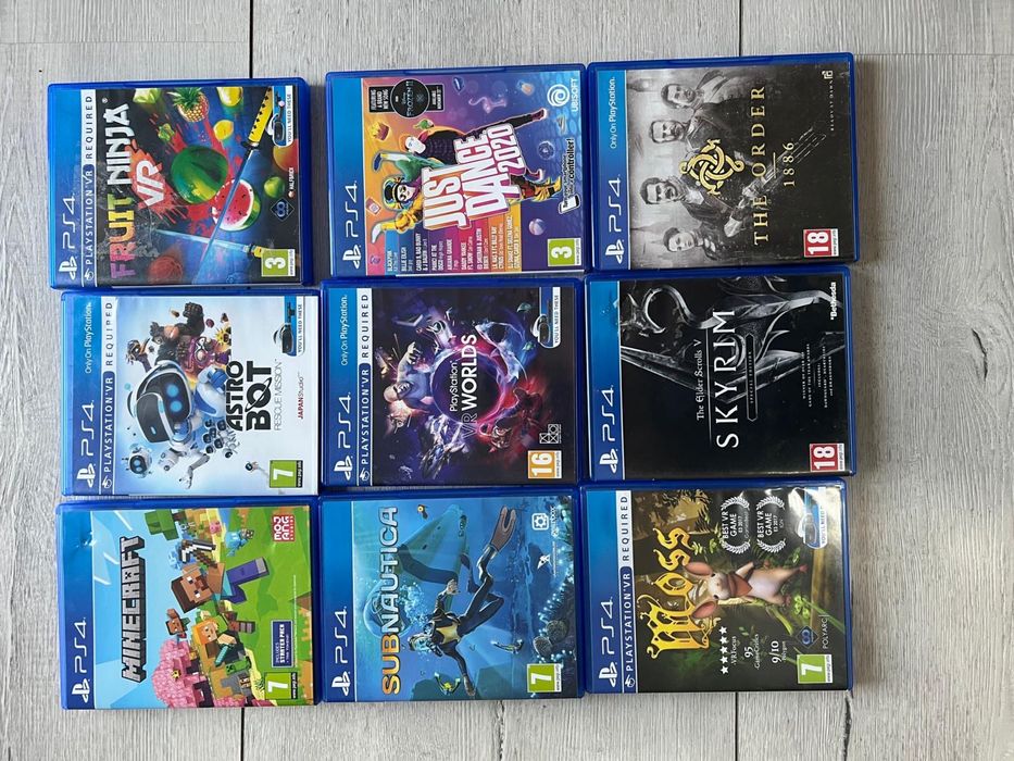 PlayStation 4 Pro 1TB + PlayStation VR + 9 jocuri + accesorii