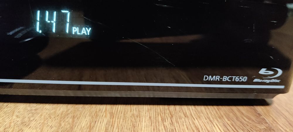 Panasonic dmr bct650 recorder