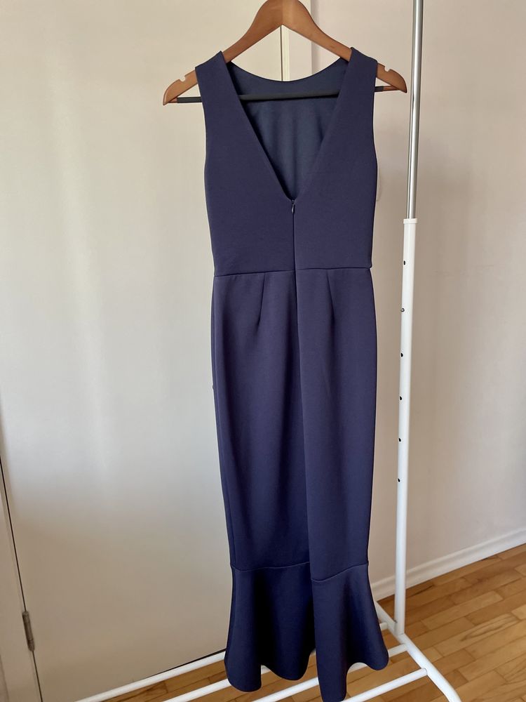 Синя елегантност рокля True Violet S/XS