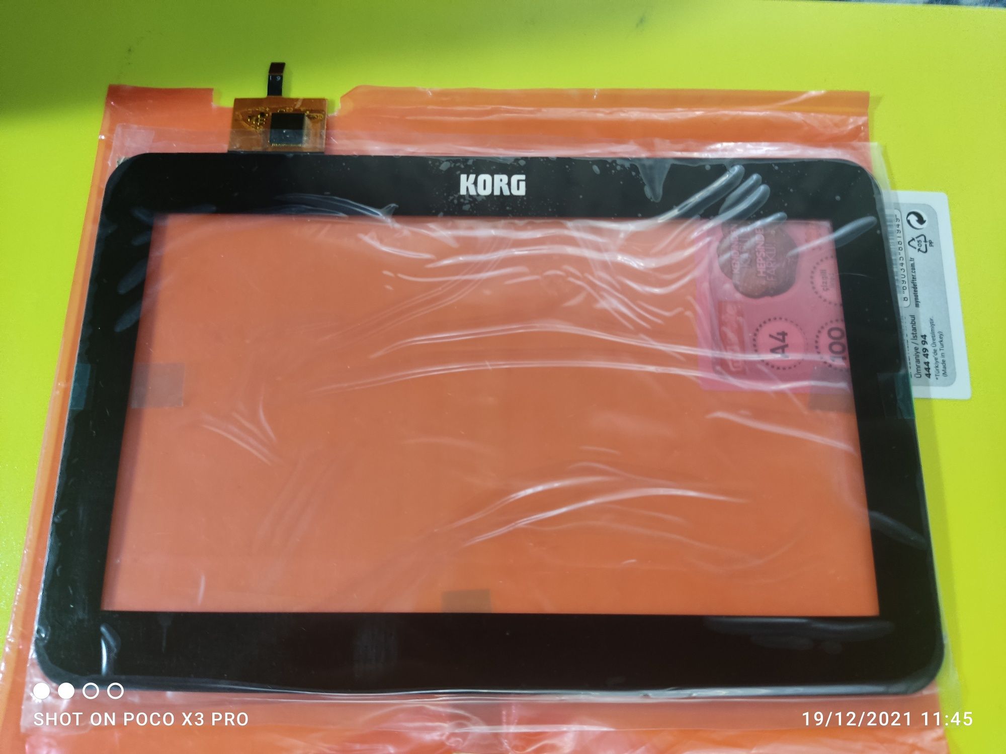 Touchscreen Korg pa4 x , Pa 1000