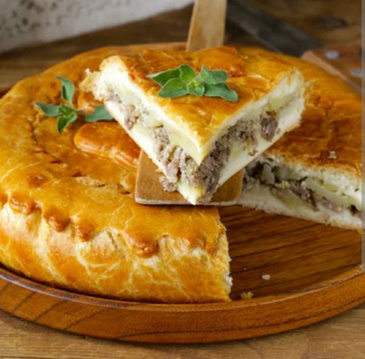 Домашние Мясные  пироги..