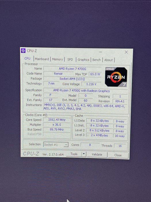 AMD Ryzen 7 4700G