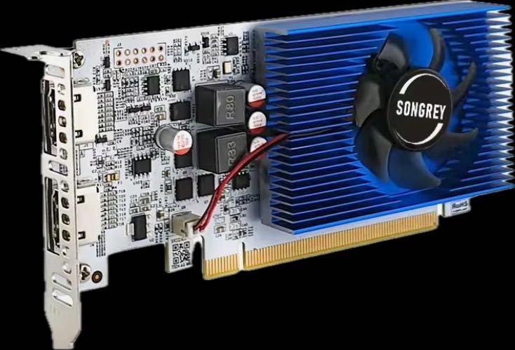 Нископрофилна видеокарта 4GB