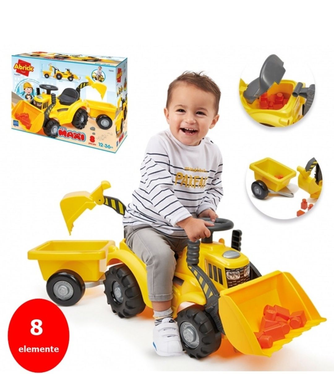 Tractors multifunctional, pentru 1-3 ani, nou