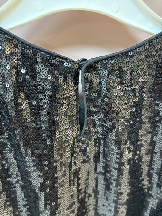 Rochie fetite 6 ani paiete negre