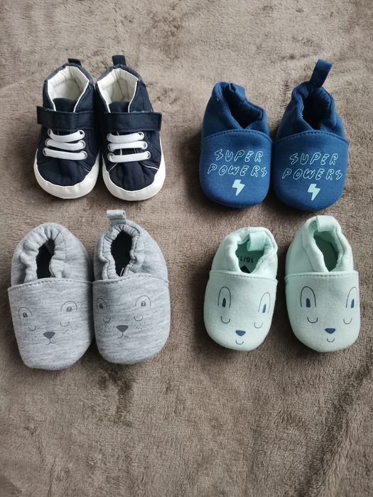 Papuci bebelusi 4 perechi