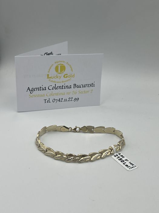 Bratara Aur 14k Dama 5.80gr 20cm #46163