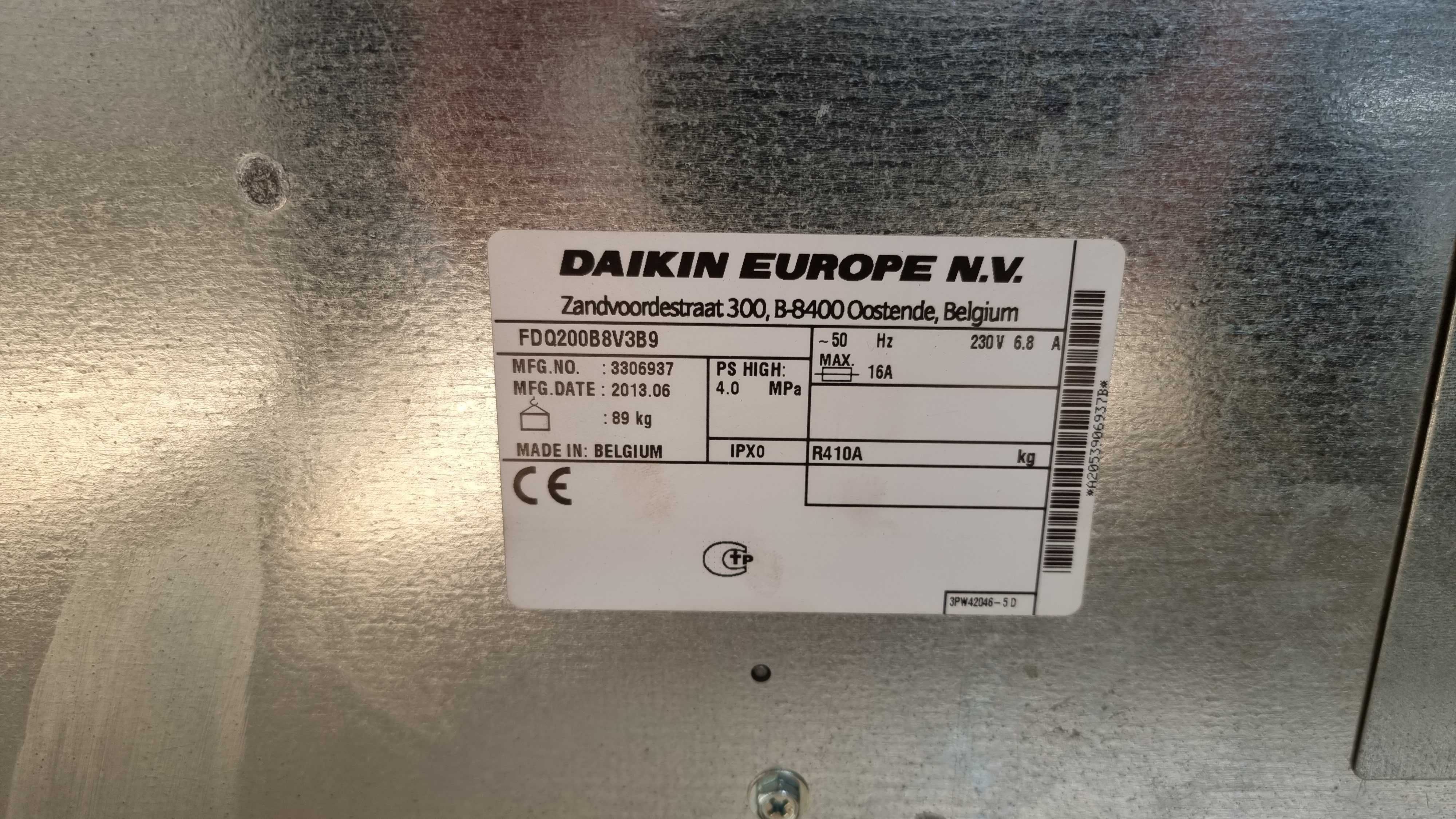 Климатична система  DAIKIN RZQ-250C7Y1B Sky Air (3ph 400v)