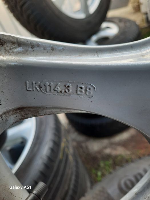 Ляти джанти с гуми зимни 5×114.3, 16цола