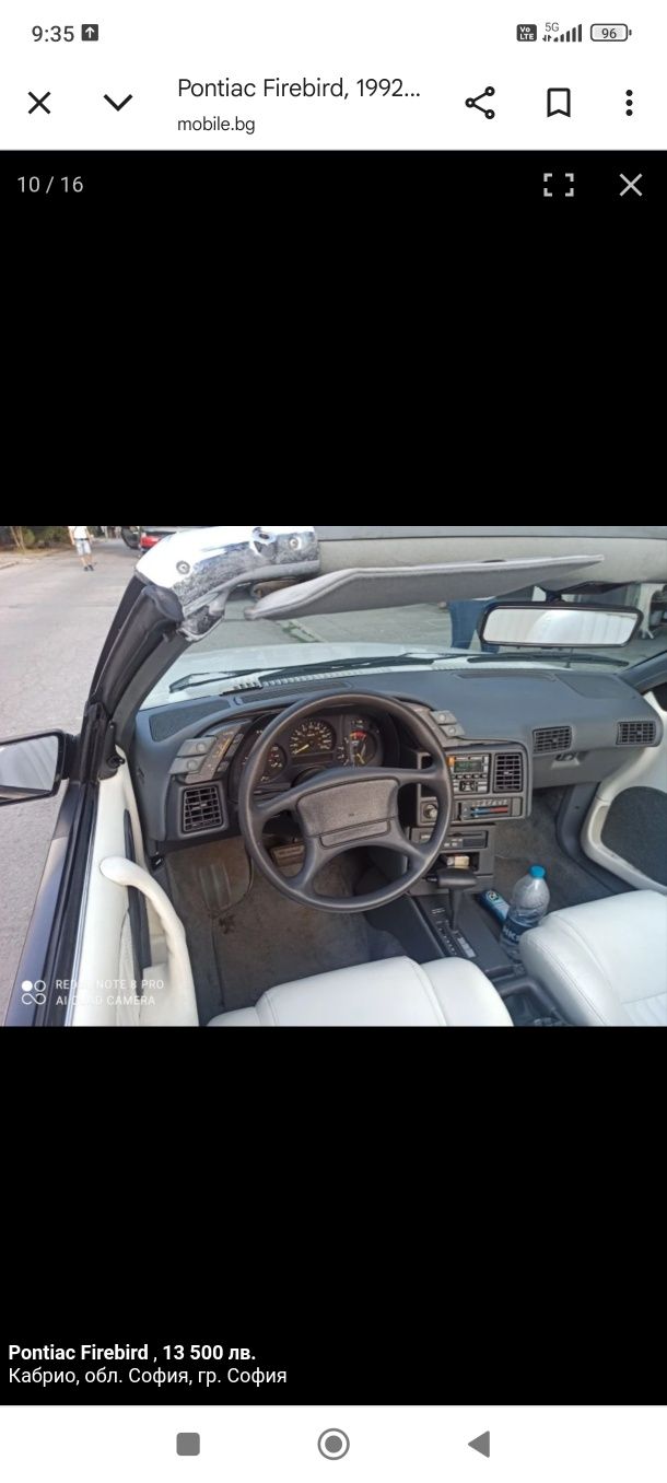 Pontiak 3.1 V6 TOP 85000km