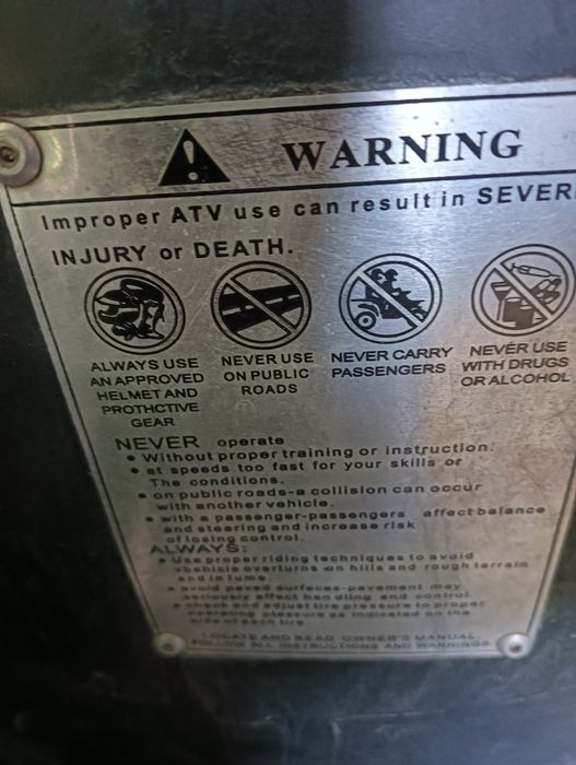 ATV off rold motor 160 dublu forța offlrod