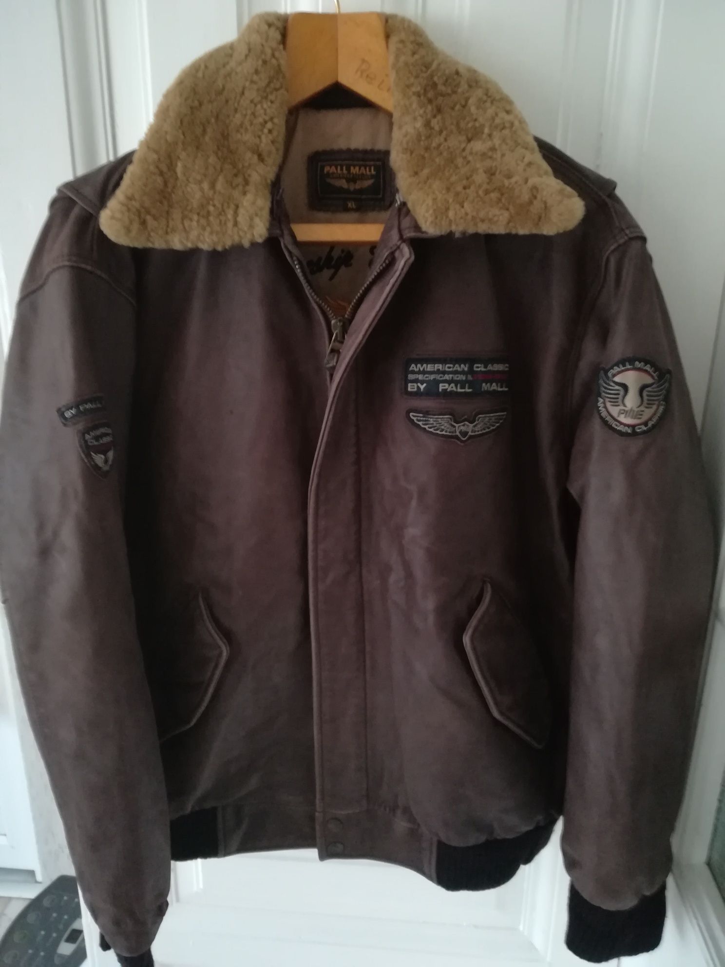 Geaca piele Pall Mall xl aviator bărbați