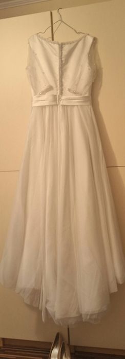 Rochie de mireasa superba ușoară voal calitativ