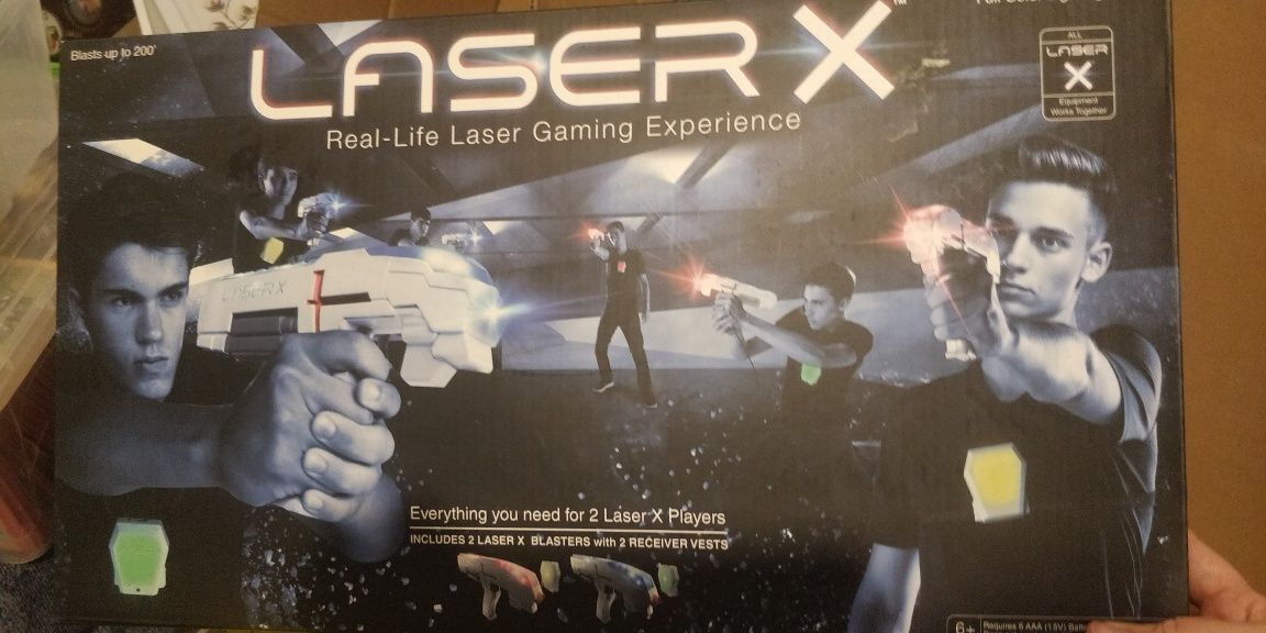Laser x real life gaming experience