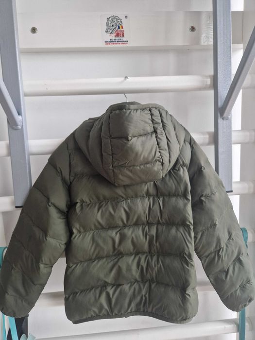 Geaca UniQlo 7-8 ani verde