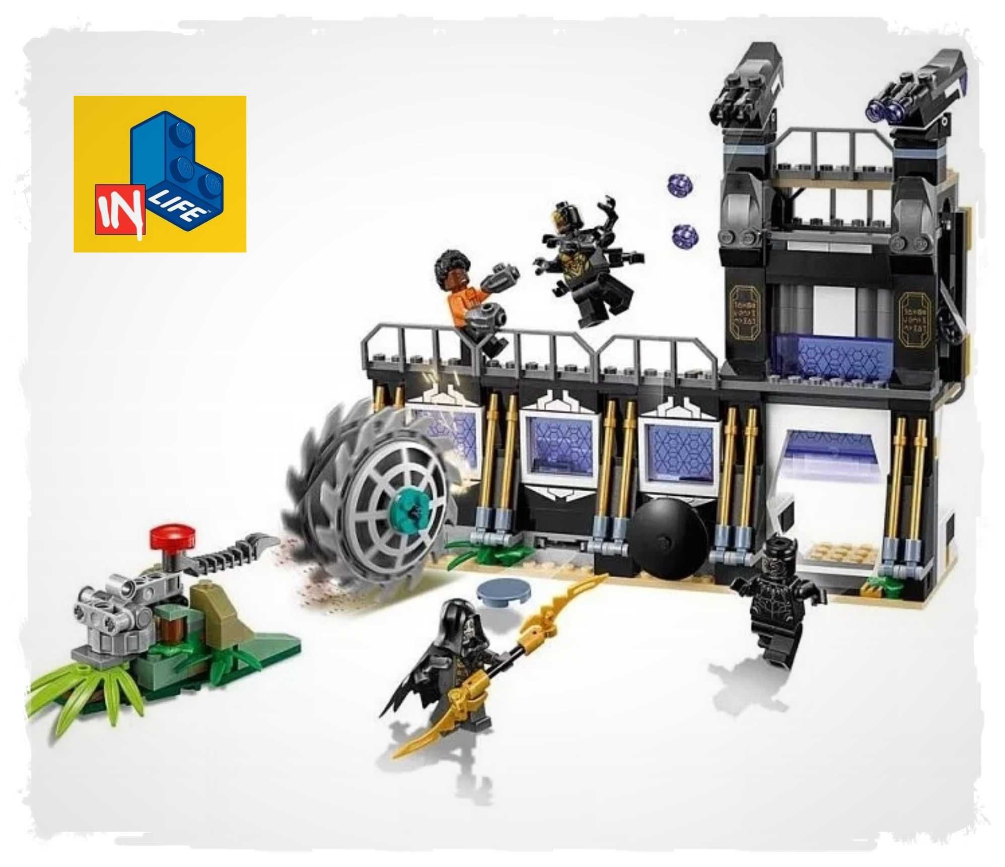 Tip lego Marvel Super Heroes Atacul sabie Corvus 76103