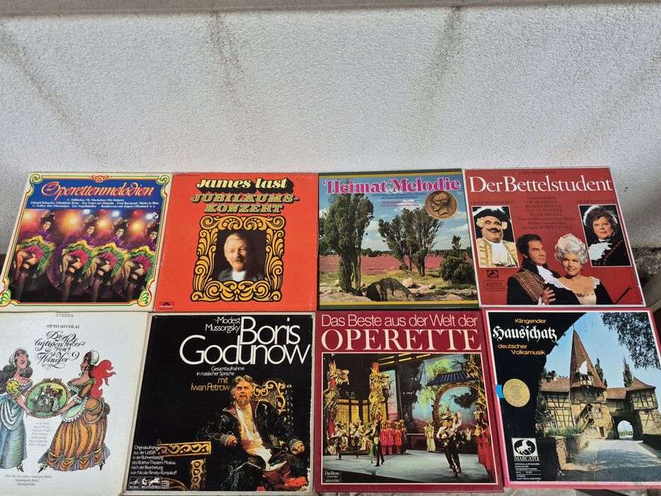 Vand Lot 150 Discuri Vinil colectie muzica clasica mixta