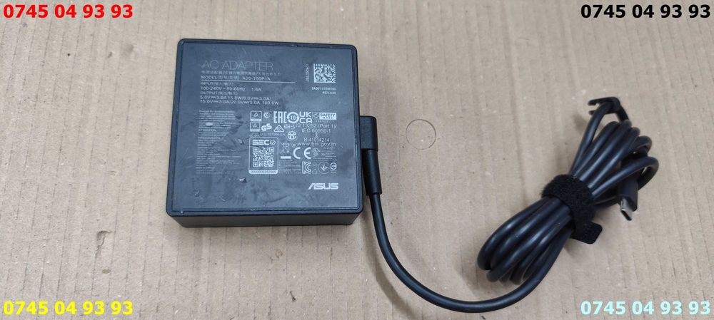 incarcator alimentator ASUS tip C A20100P1A 100W cu proba