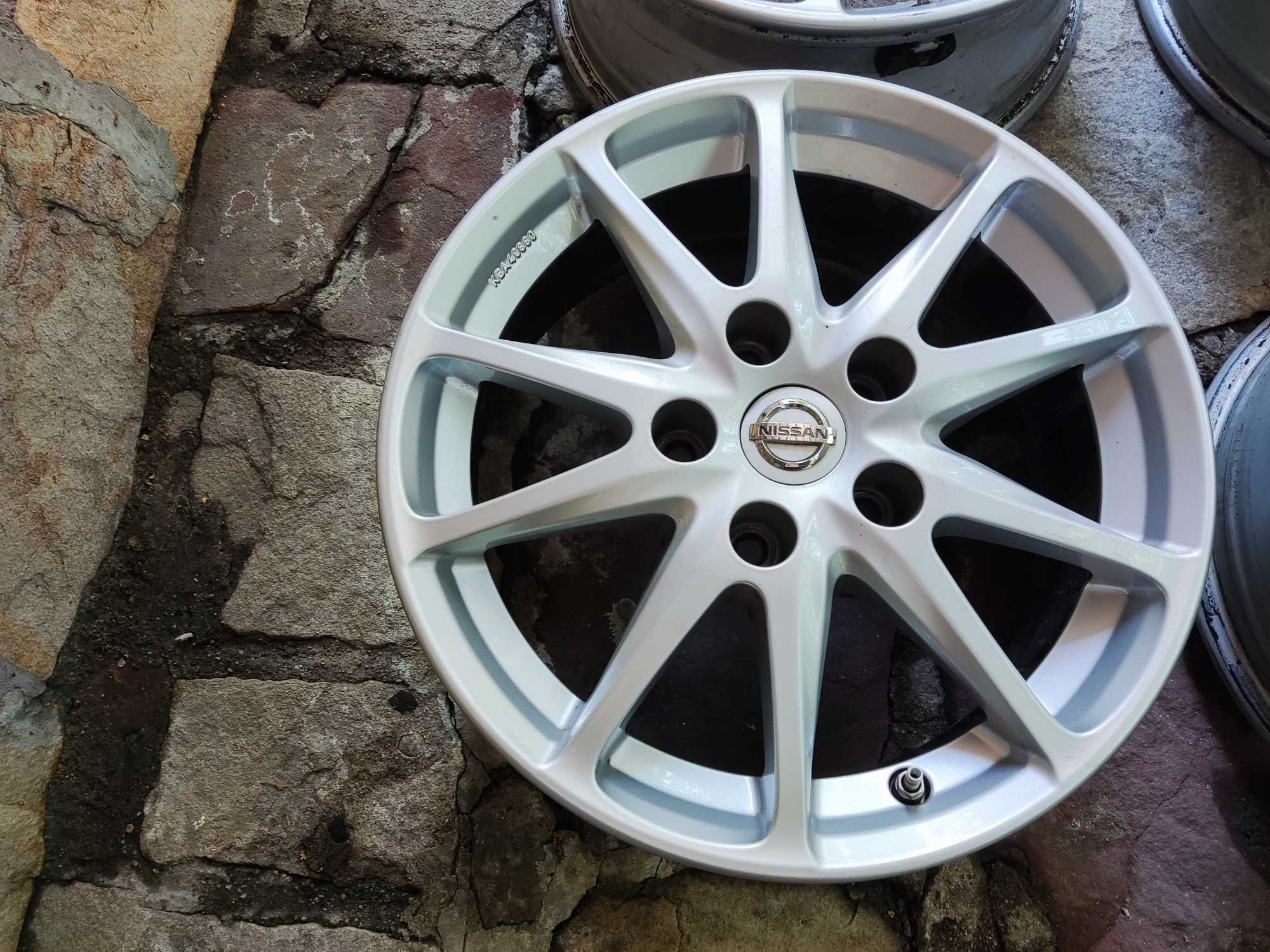 5х114,3 - 16 цола Нисан Кашкай оригинални джанти 5x114,3 Nissan