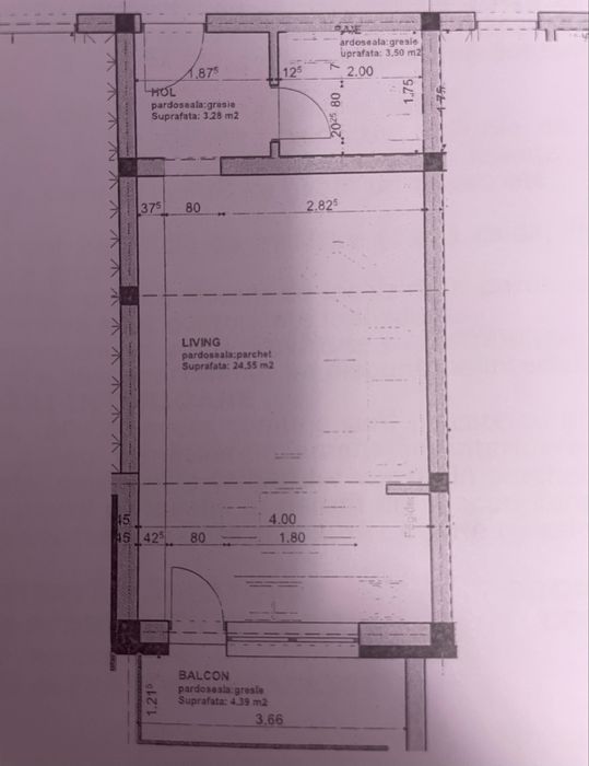 Garsoniera de vânzare Sub Cetate City 2