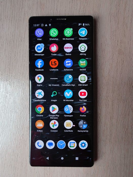Sony xperia 1, 128GB памет, две сим карти.