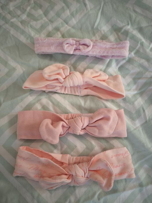Vând bentițe & turbane bebe (purtate max. 2 ori)