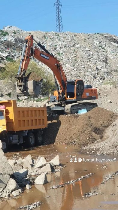 Экскаватор Doosan 340 сотилади