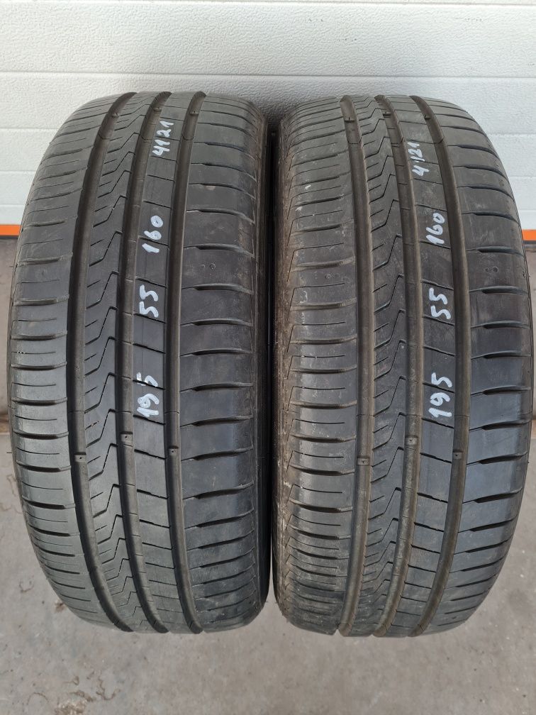 Летни гуми 2 броя HANKOOK Kinergy Eco2 195 55 R16 дот 4121