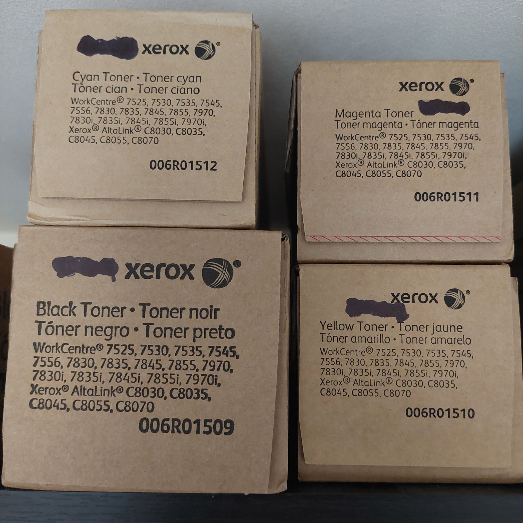 Set tonere pentru XEROX Altalink C8030-C8070, XEROX 7525-7970